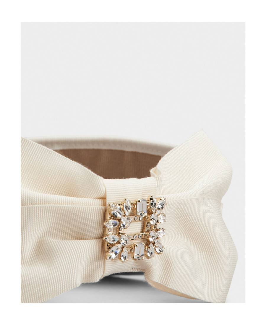 Roger Vivier Broche Vivier Snap-on Sunshade Hat In Nude