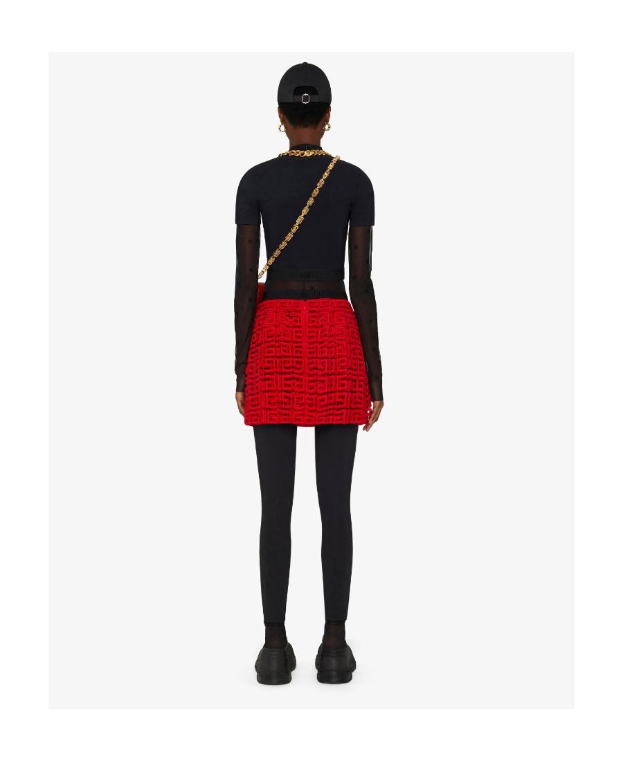 Givenchy Crop Top In Black