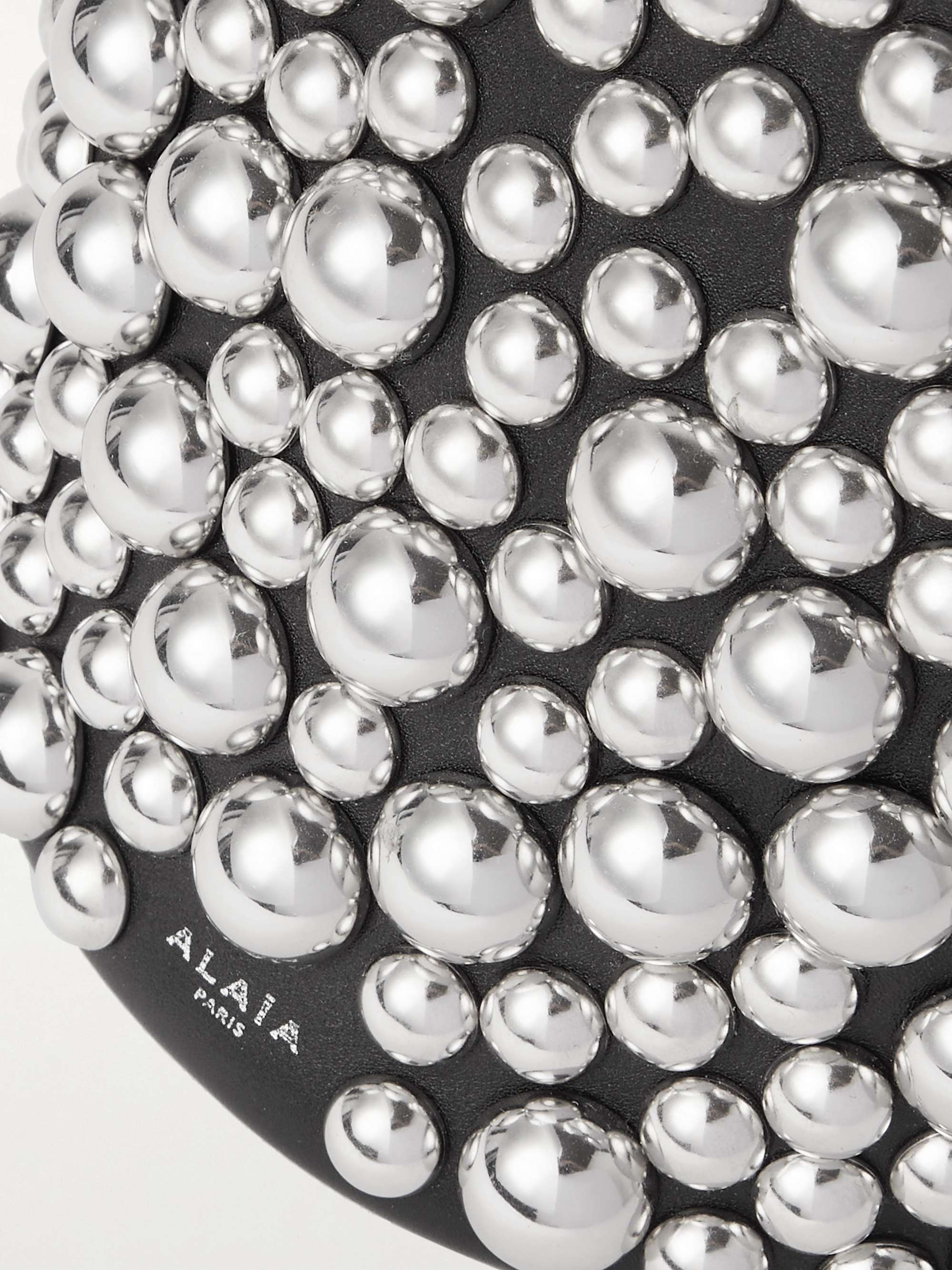 ALAÏA MINI RING BUCKET BAG