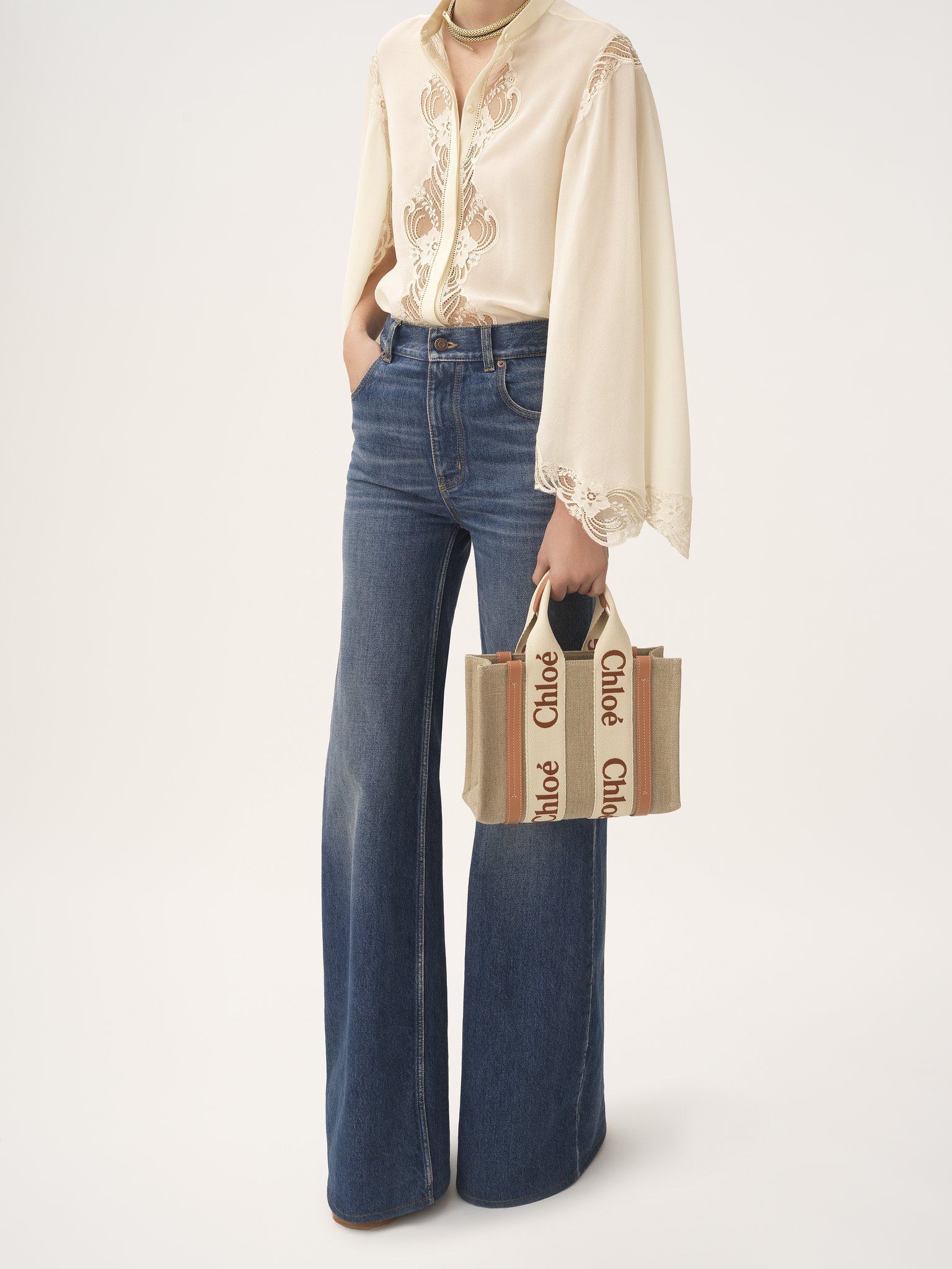 Chloé Small Double Handle Shoulder Bag