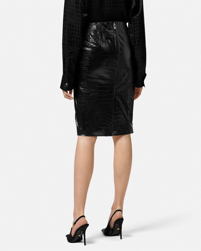 Versace Skirts In Black