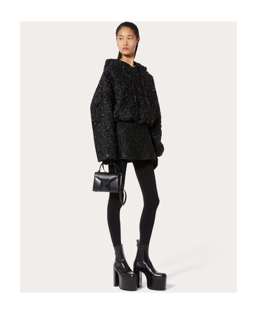 Valentino One Stud Mini Tote Bag In Black