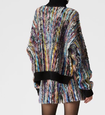 Missoni Abstract Pattern Print Sweater In Multicolor