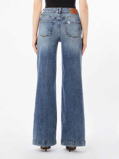 Liu •jo Liu Jo Better Flared Jeans In Blue