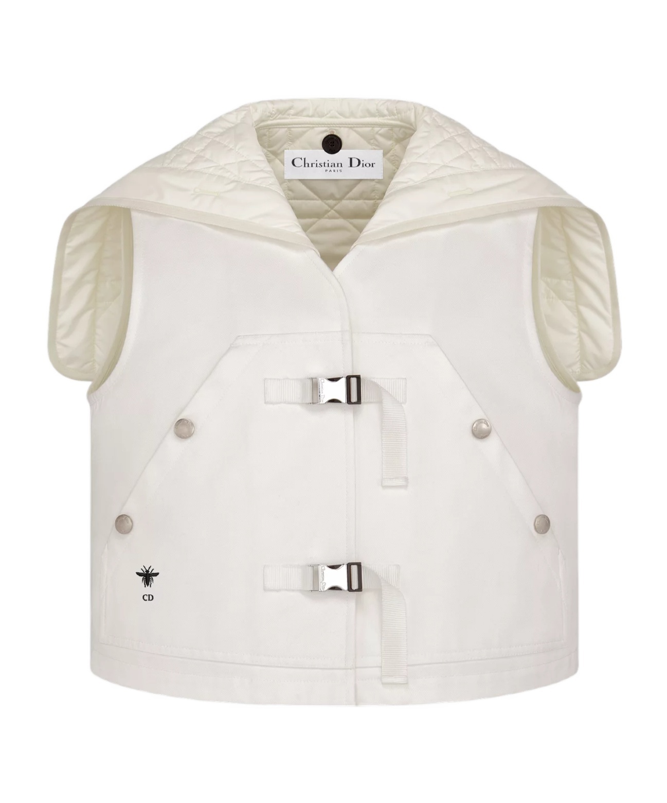 Dior Sleeveless Vest In White