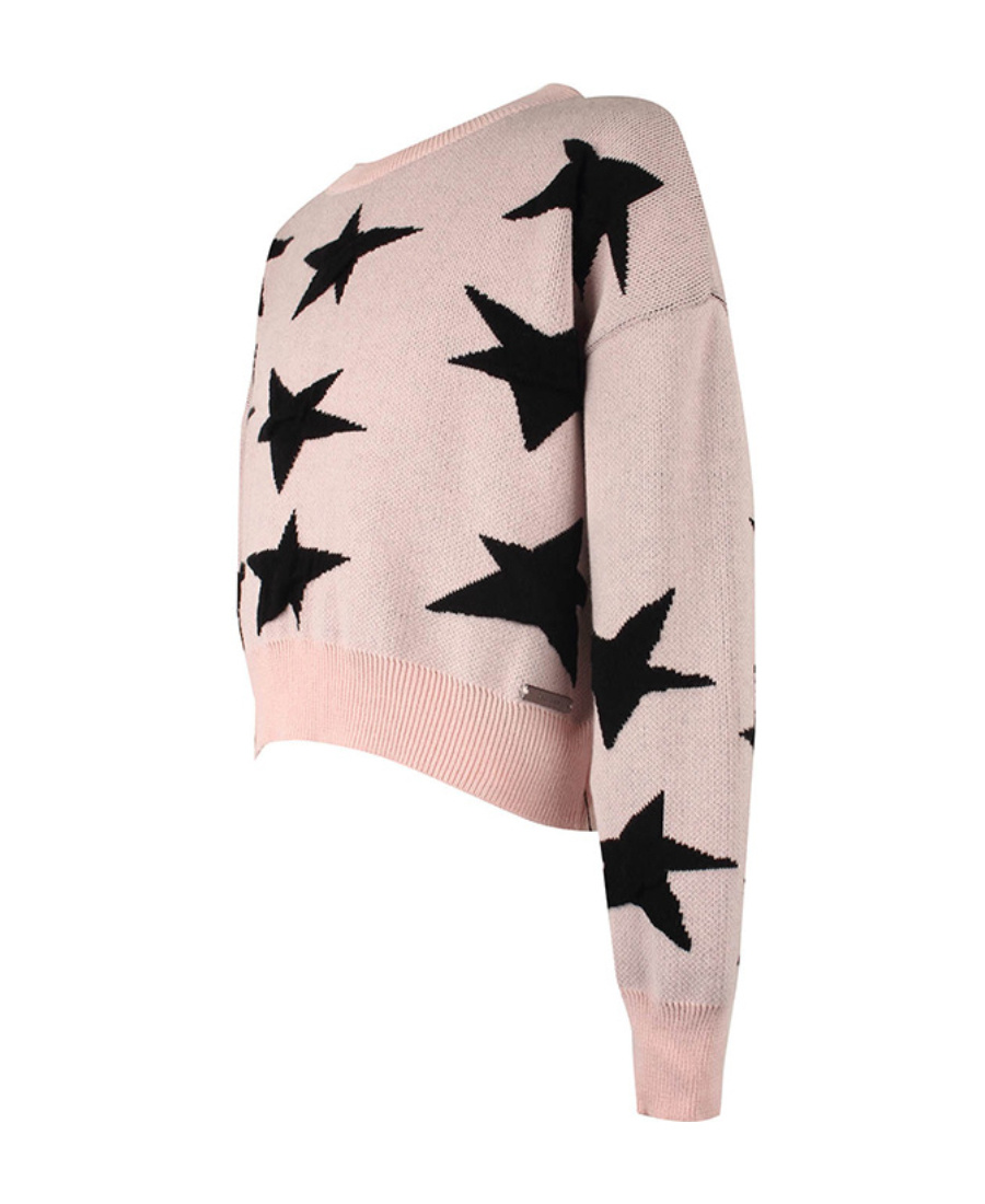MSGM STAR PATTERN SWEATER 