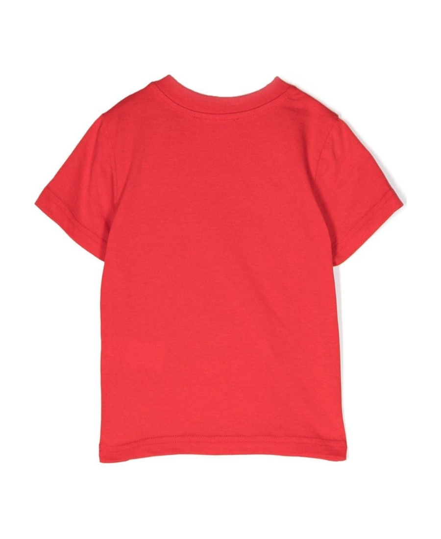 Diesel Logo-print Detail T-shirt In Red