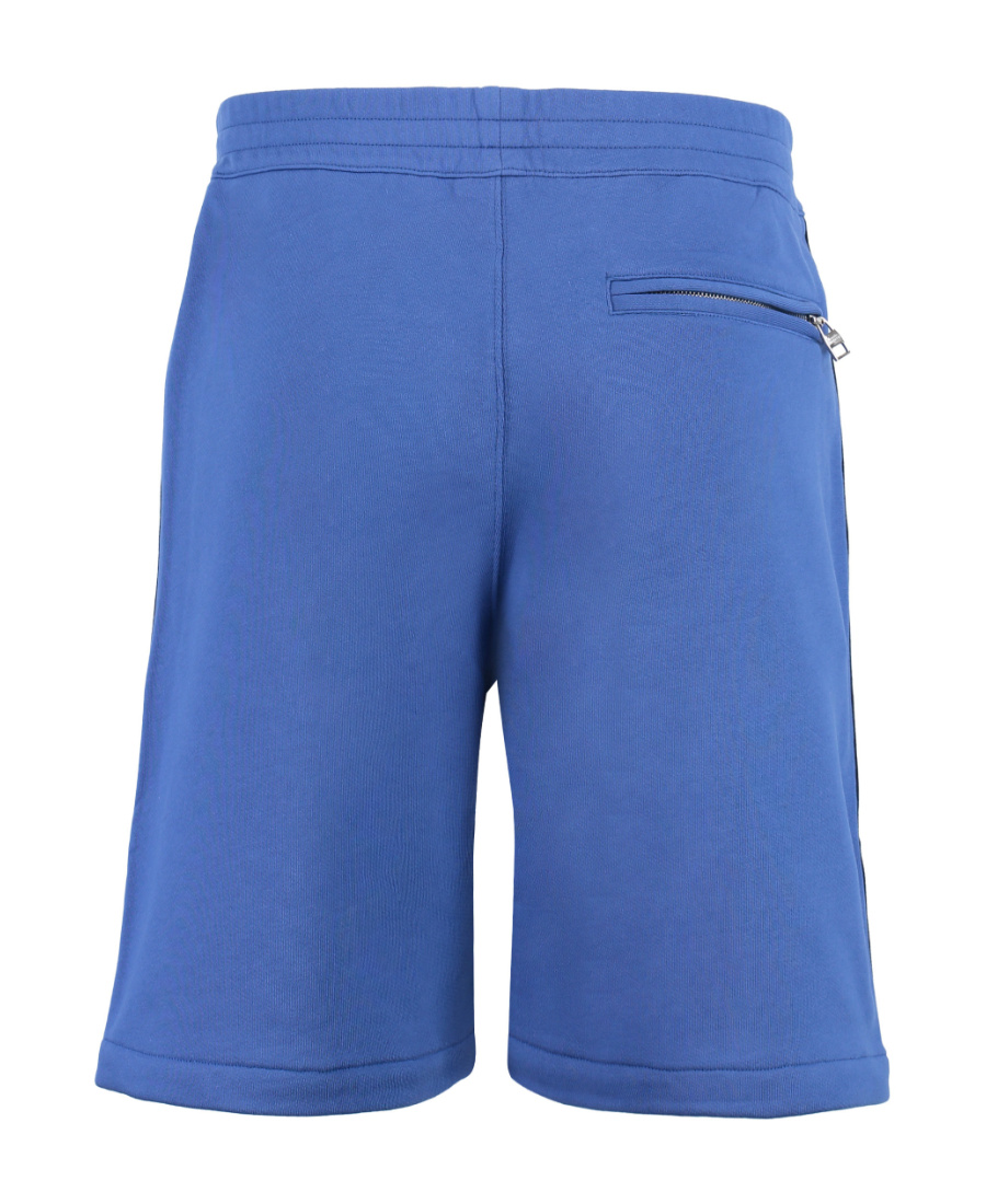 ALEXANDER MCQUEEN ALEXANDER MCQUEEN LOGO-TAPE ELASTICATED WAISTBAND JERSEY SHORTS