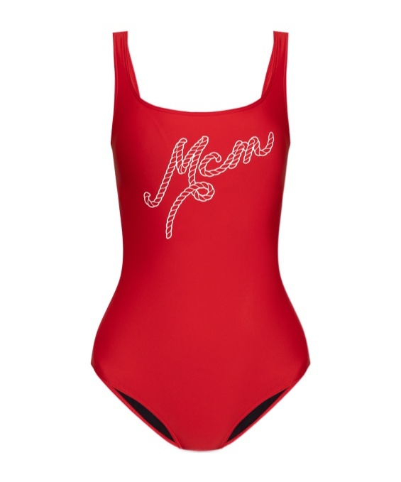 MCM SLEEVELESS ONE-PIECE SWIMSUIT 