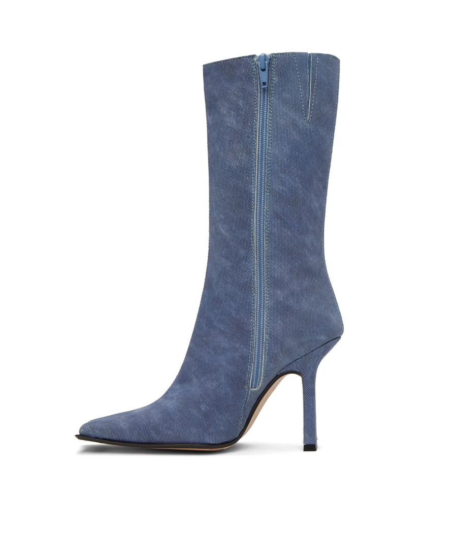 Miista Blue Noor Boots In Blue