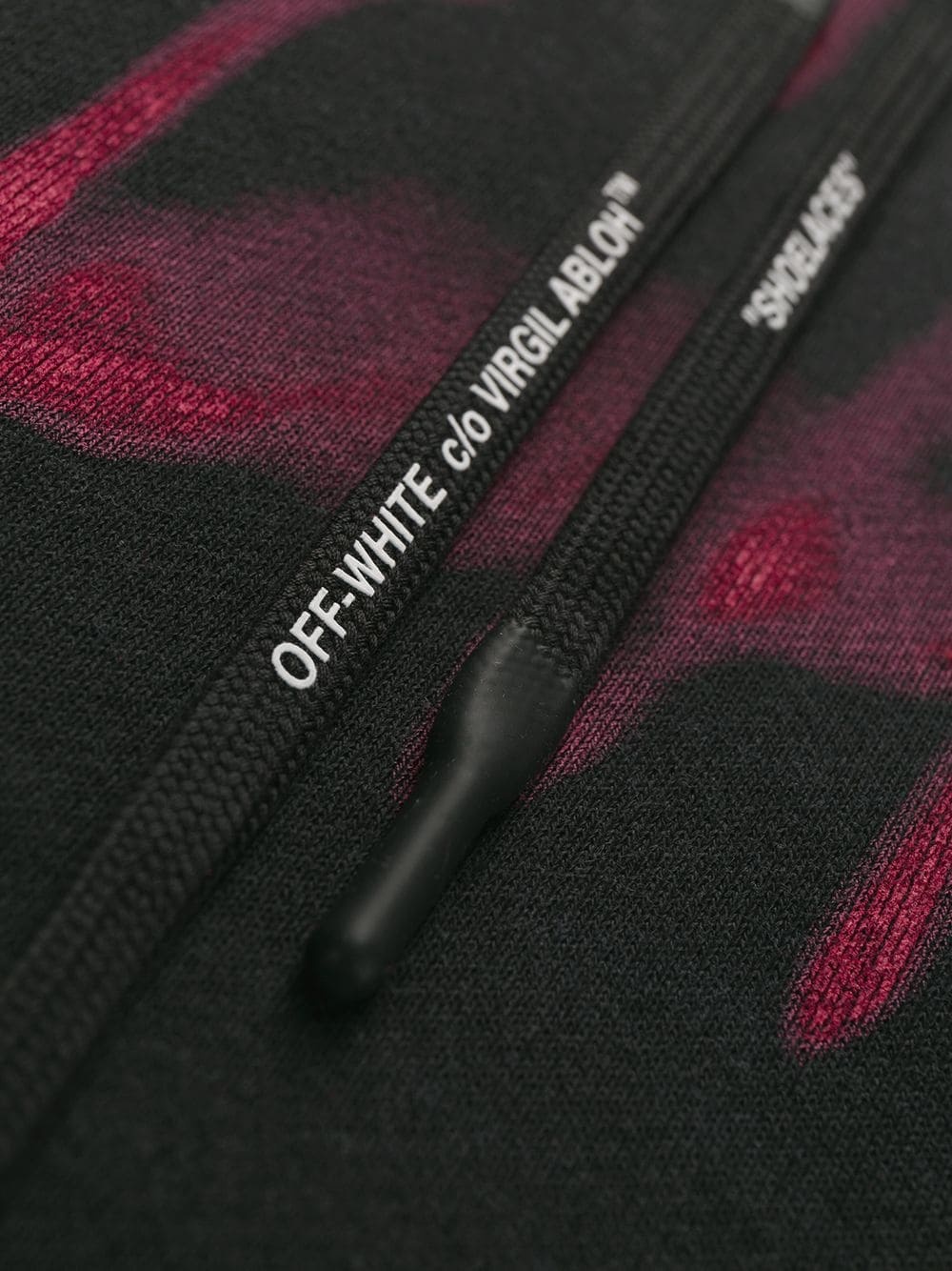 Off-white Water Delay Hooded Hoodie In Black