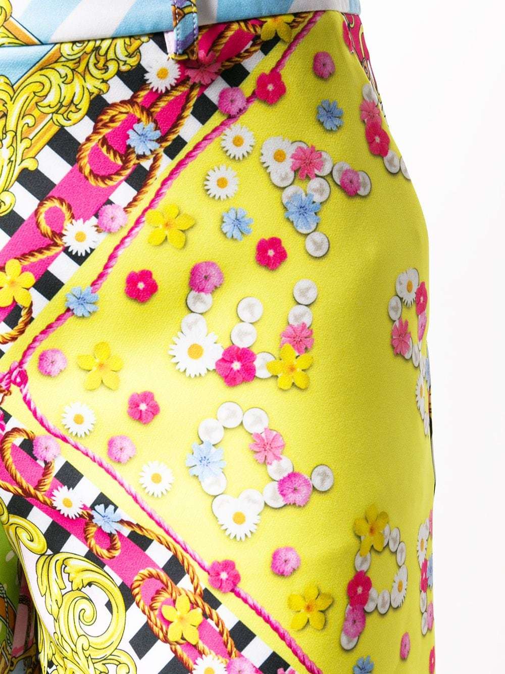 Moschino Baroque Printed Shorts In Multicolor