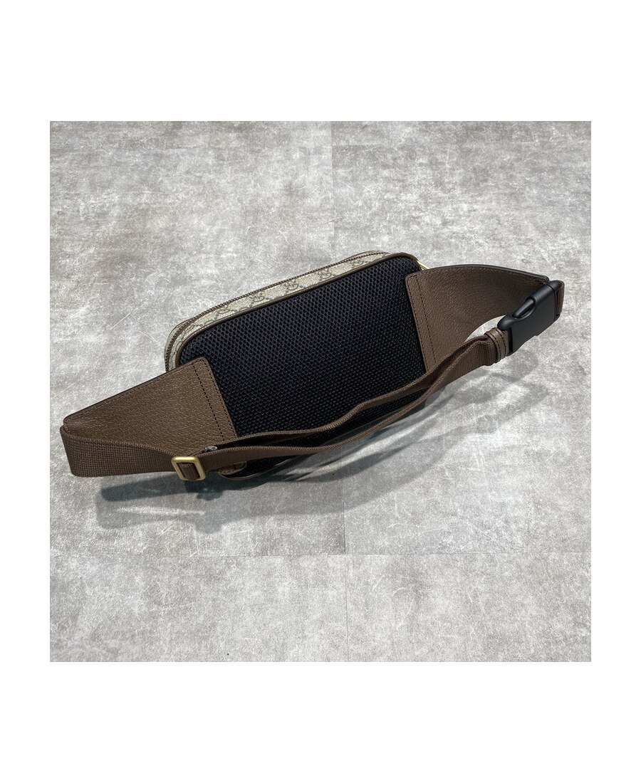 Gucci Ophidia Gg Belt Bag In Gray
