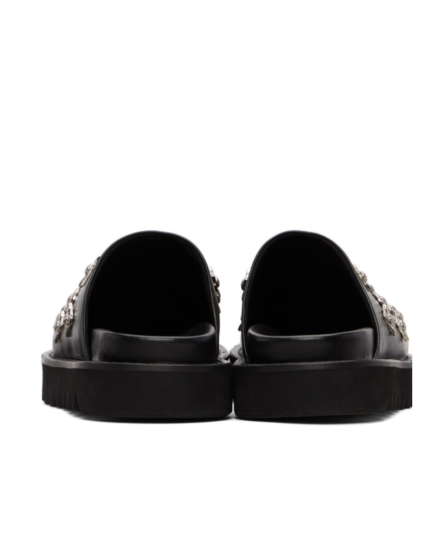 Shop Toga Logo Muller Shoes In Black