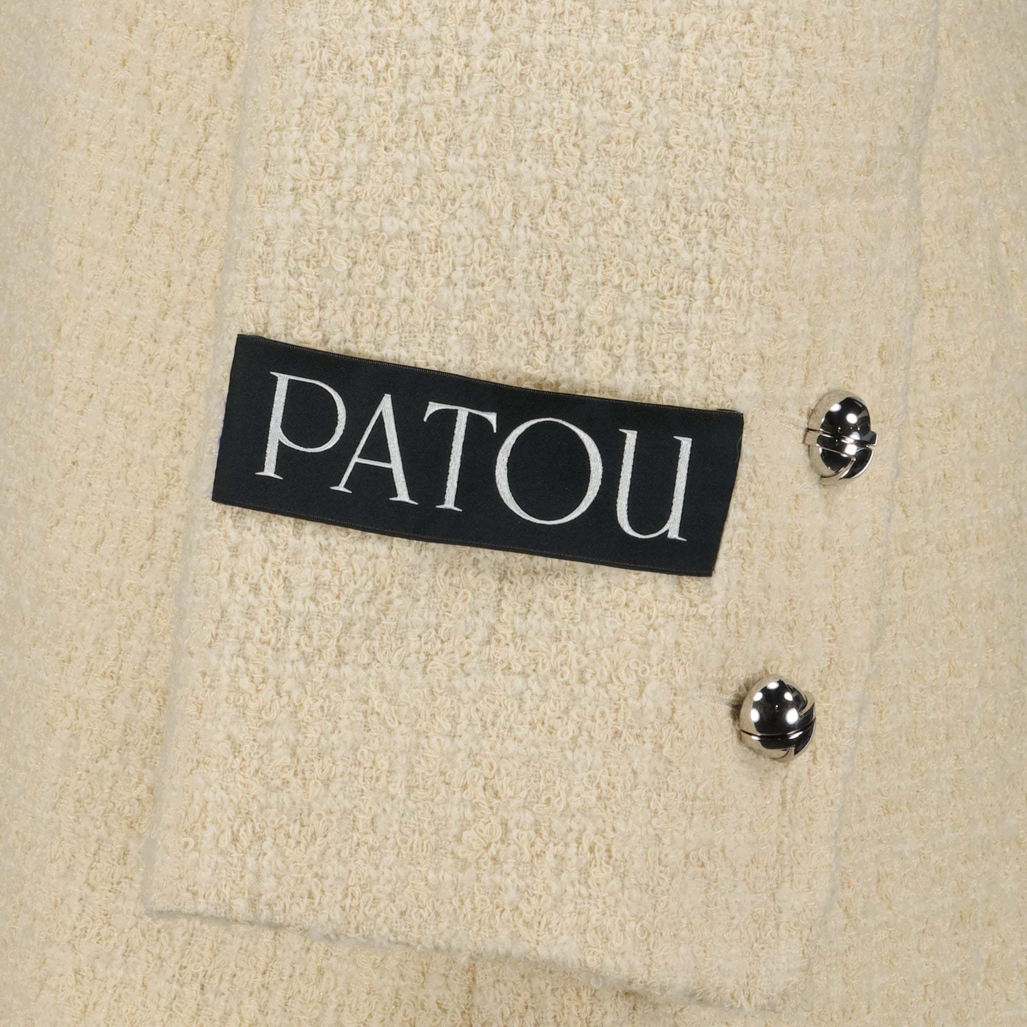 Patou Single-breasted Casual Jacket In Neutral