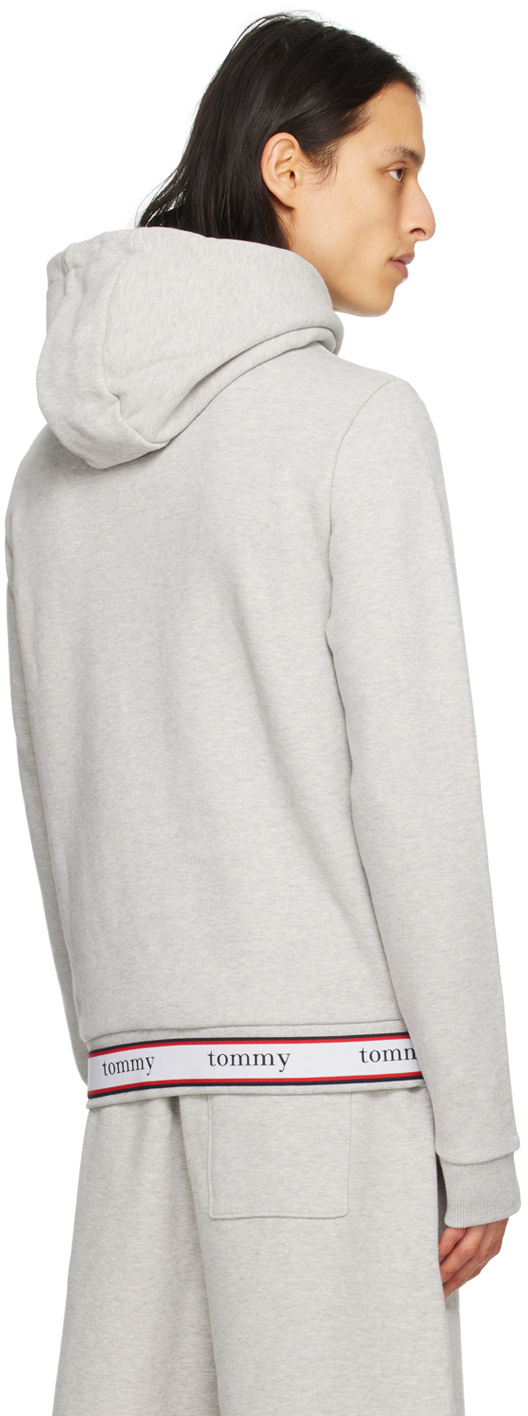 Tommy Hilfiger Repeat Hoodie In White