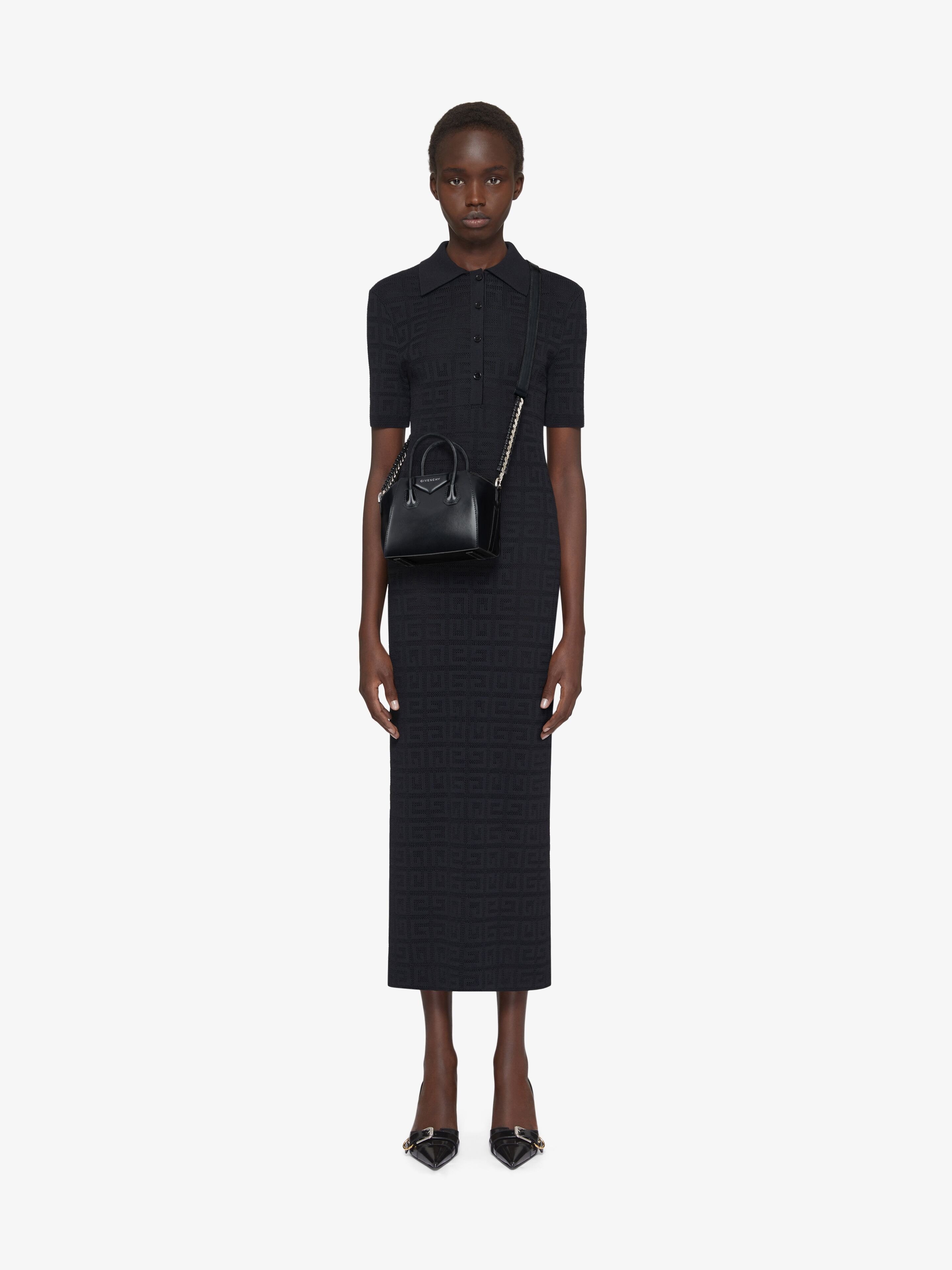 Givenchy Mini Antigona Leather Tote Bag In Black