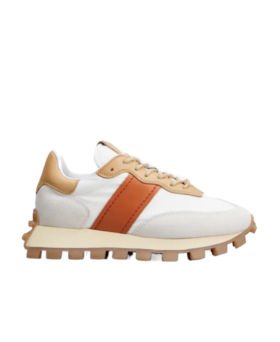 Tod's 1t Panelled Lace-up Sneakers In White