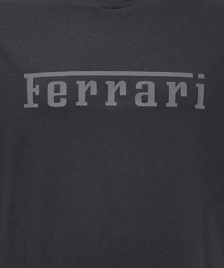 Ferrari Short-sleeved T-shirt In Black