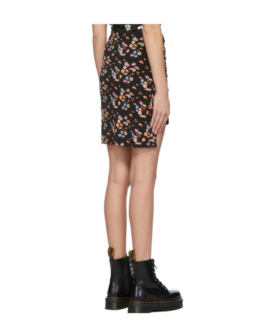RABANNE COLORFUL FLORAL SKIRT