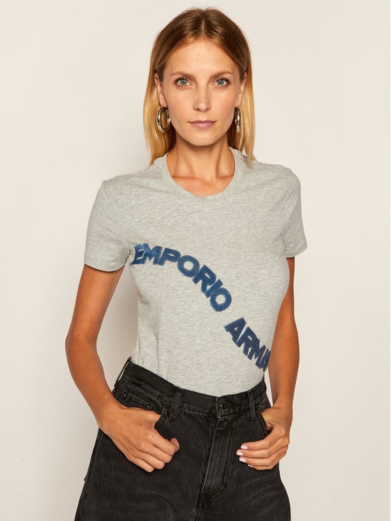 EMPORIO ARMANI LOGO DETAILS T-SHIRT 