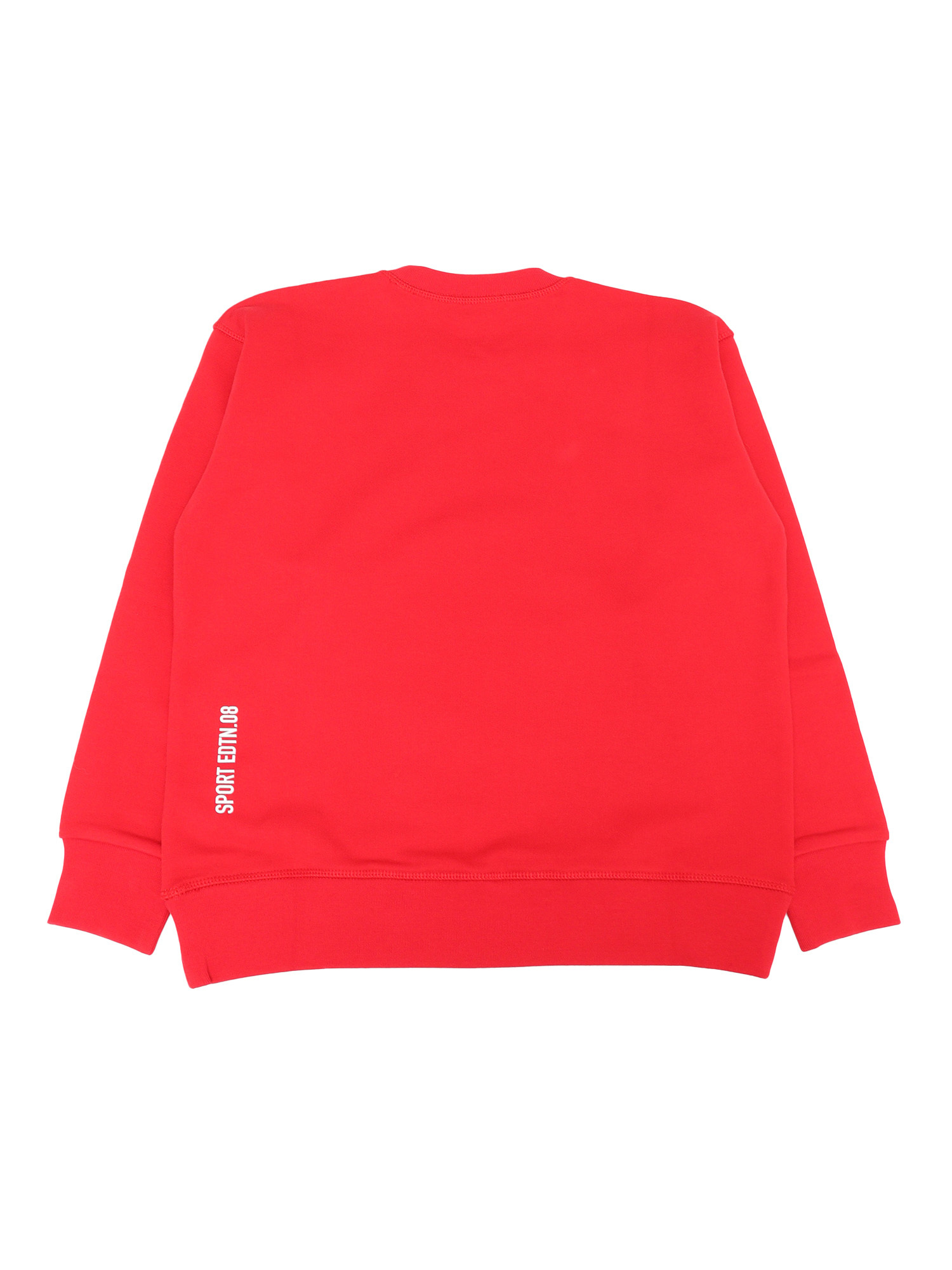 Dsquared2 Logo-print Sweatshirt In Red