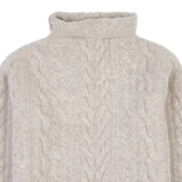 Max Mara Long-sleeved Sweater In Nude