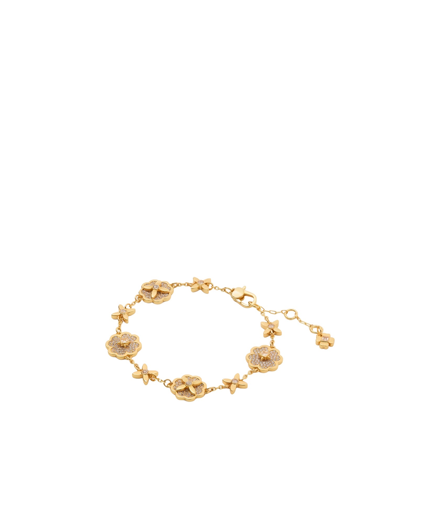 Kate Spade Floral Pattern Bracelet In Yellow