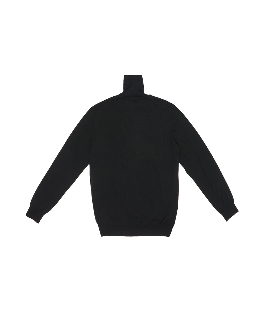 Ferragamo High-necked Sweater In Black