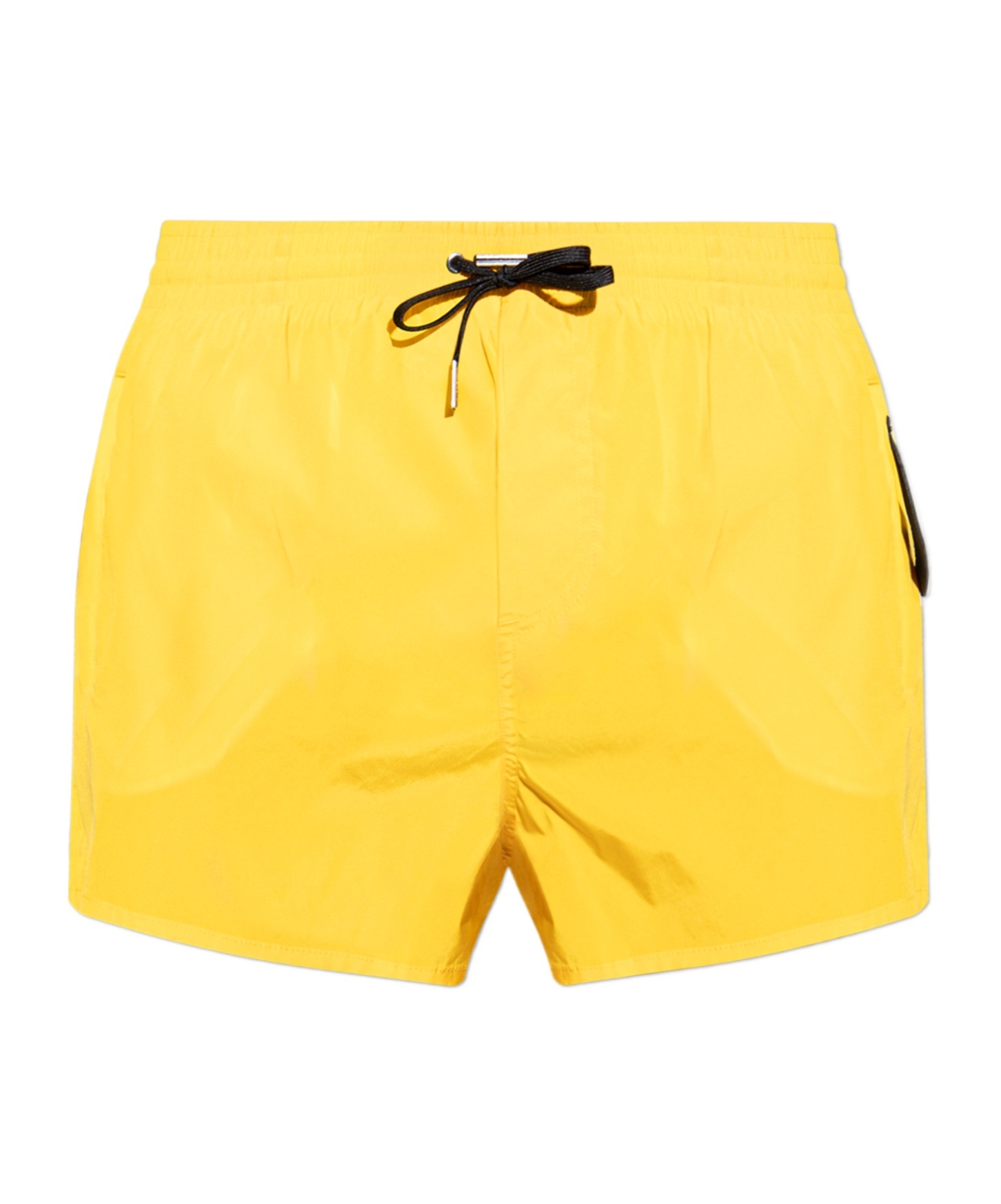 Dsquared2 Drawstring Swimming Trunks In Yellow
