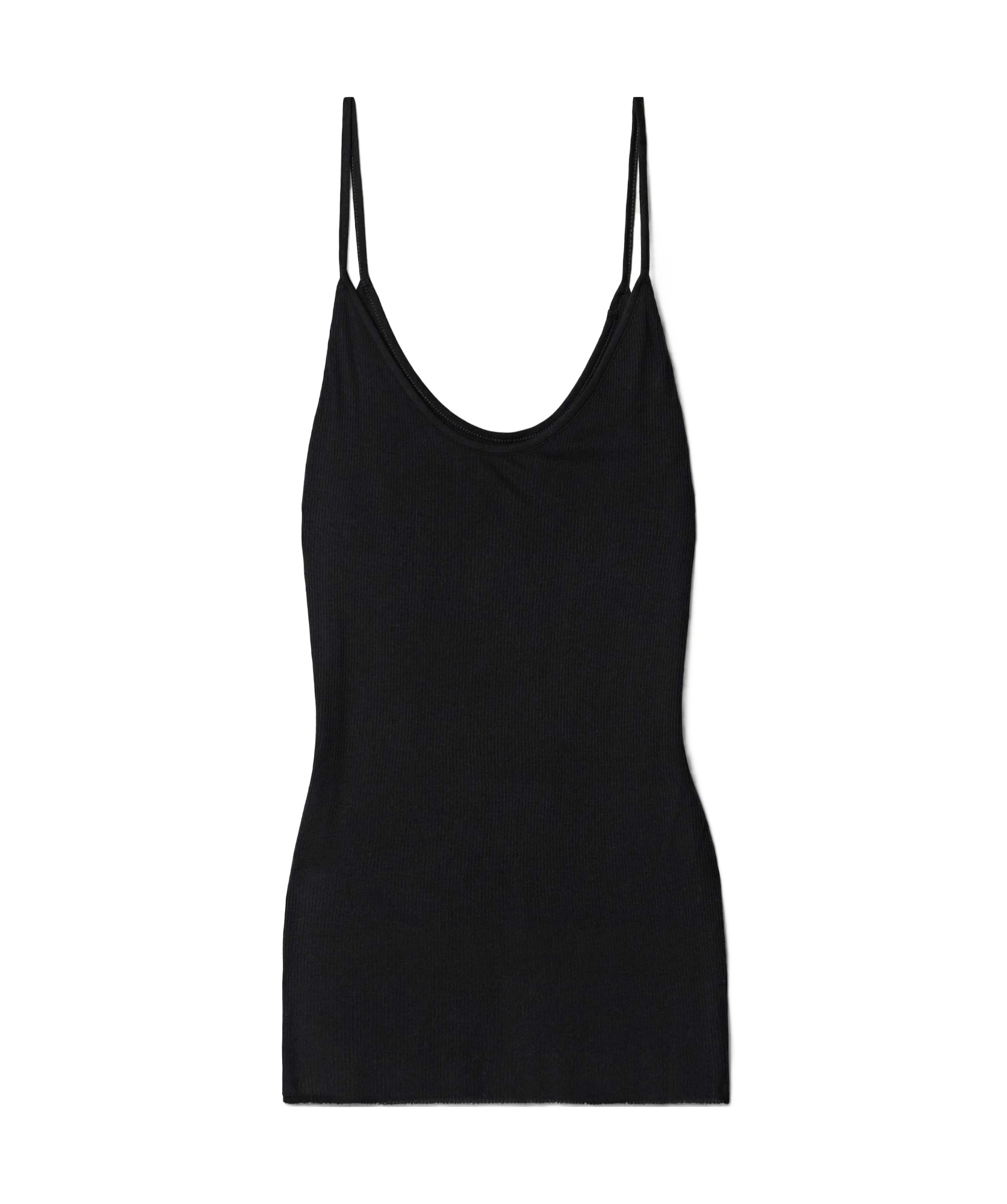 Khaite Rib Knitted Vest In Black