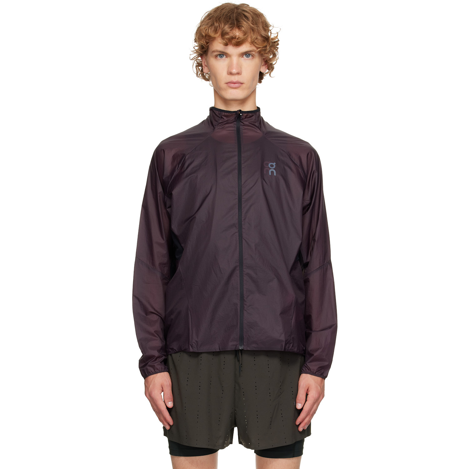 On Purple Zero Running Jacket