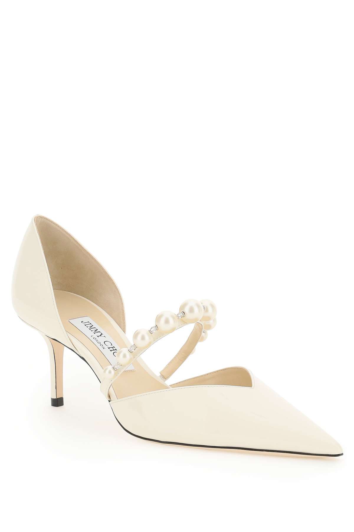Jimmy Choo Aurelie Pumps In White