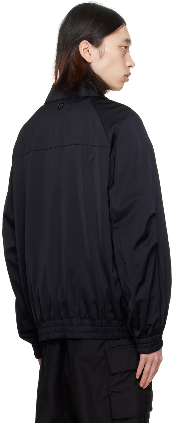 Wooyoungmi Black Embroidered Jacket In Black