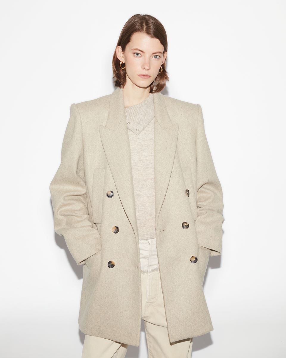 Isabel Marant Double-breasted Tailored Blazer In Nude