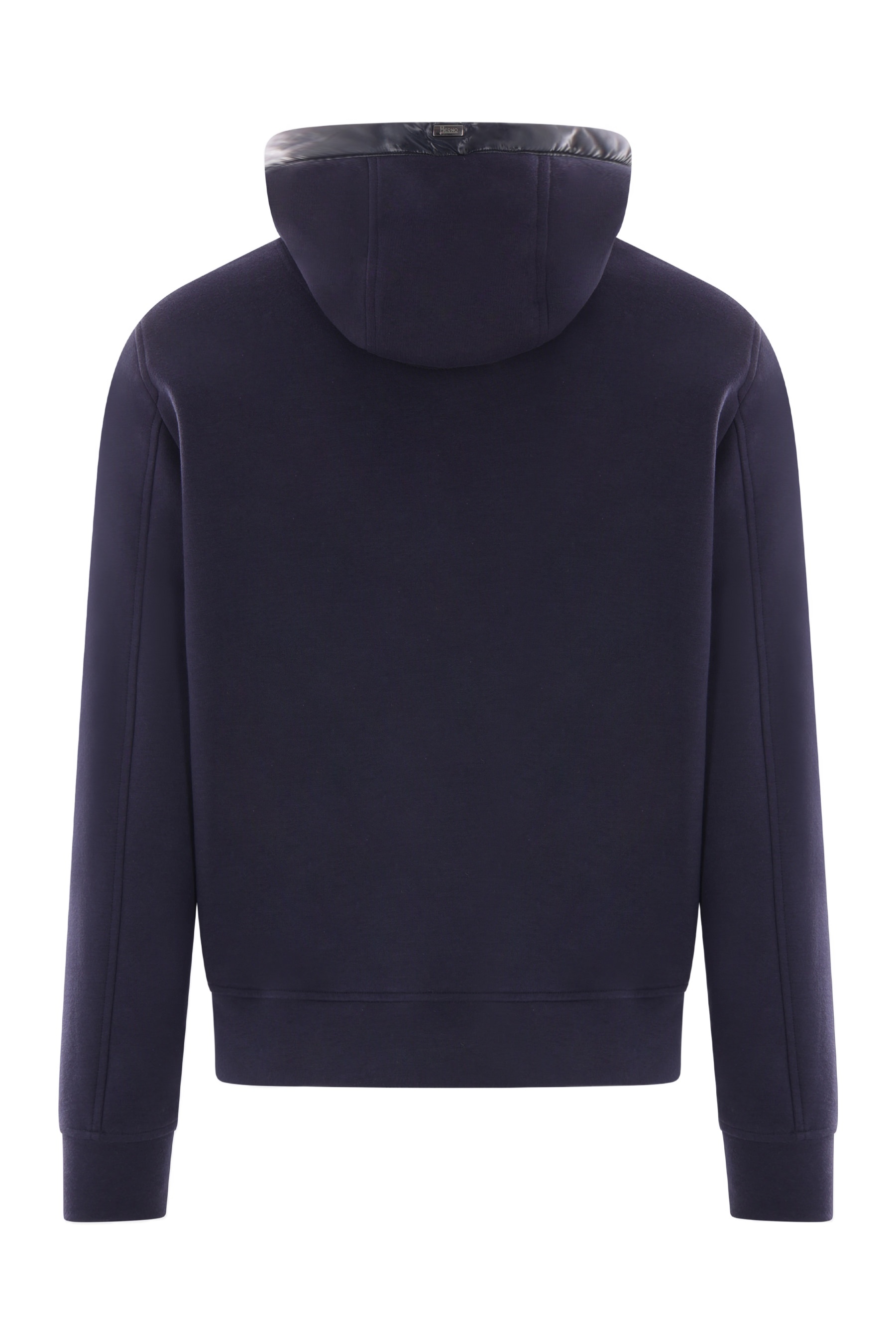 Herno Padded Jackets With Hood And Pockets In Black