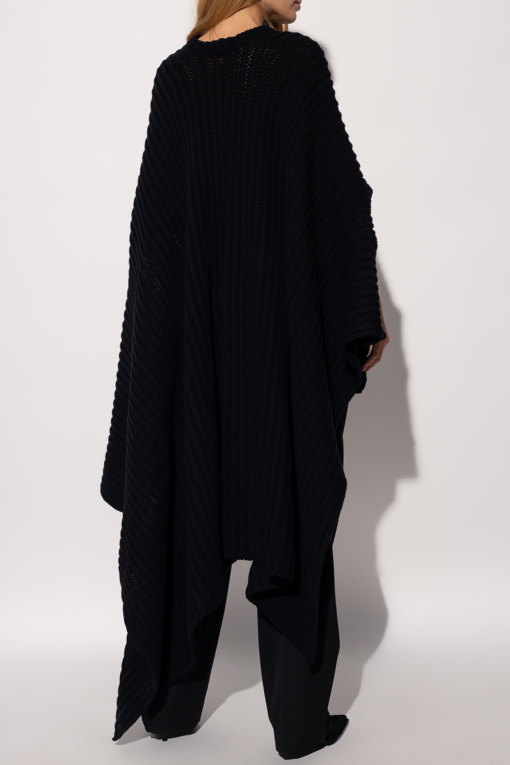 Ann Demeulemeester 'kris' Cloak In Black