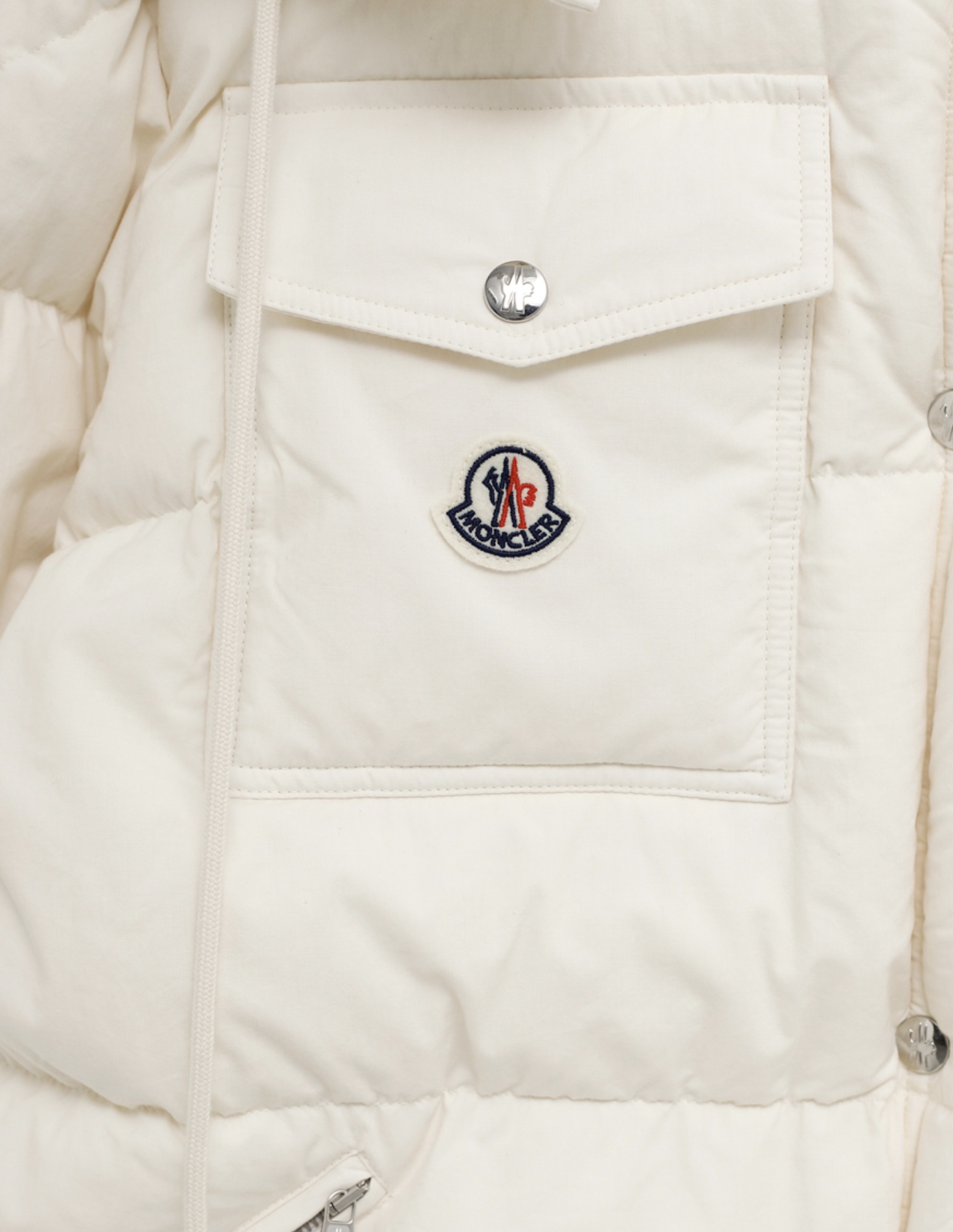 Moncler Karakorum Down Jacket In White