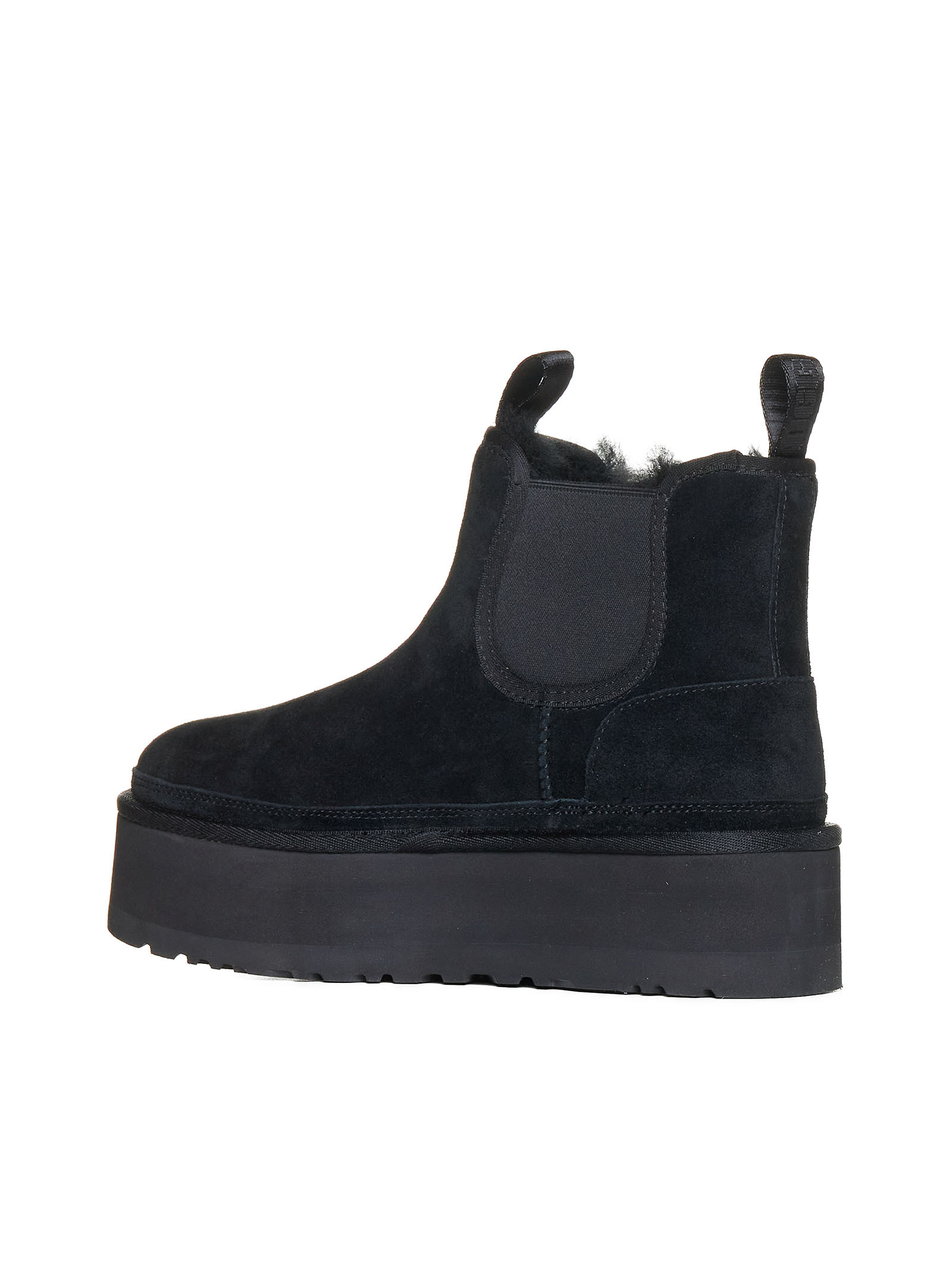 Ugg Numel Platform Ankle Boots In Black