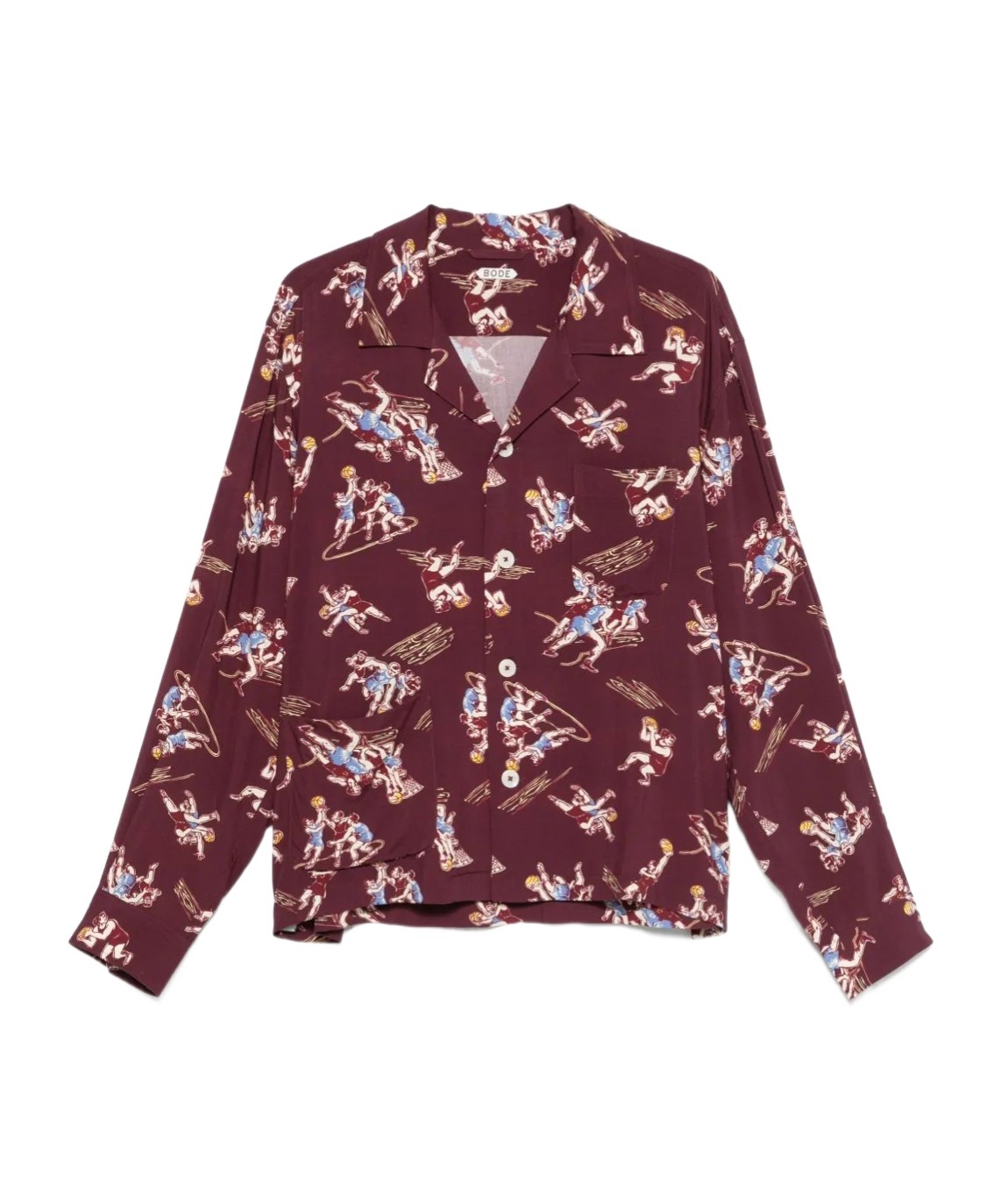 Bode Layup Shirt In Red