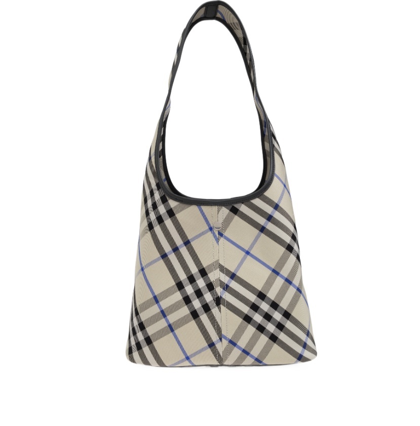 Burberry Checked Small Shoulder Bag In Multi