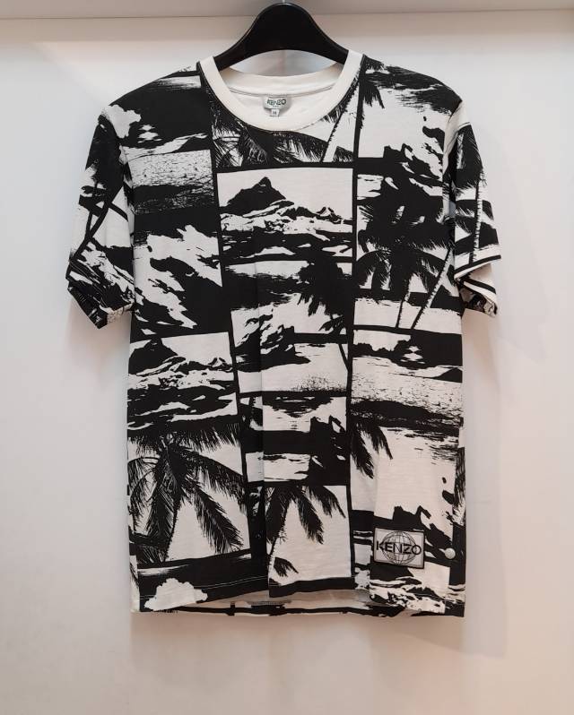 Kenzo Short Sleeve T-shirt In Black
