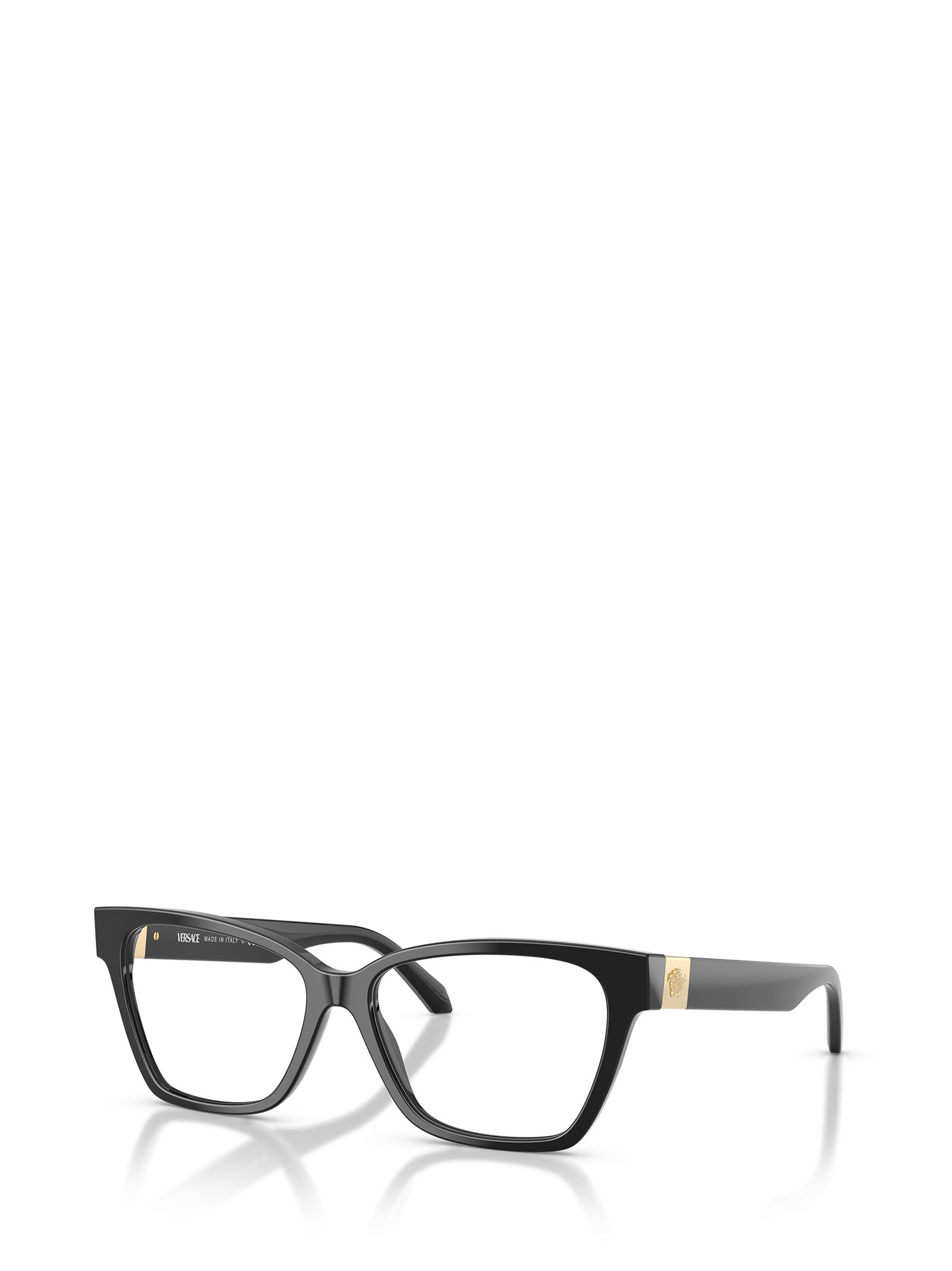 Versace Full-frame Plain Mirror In Black