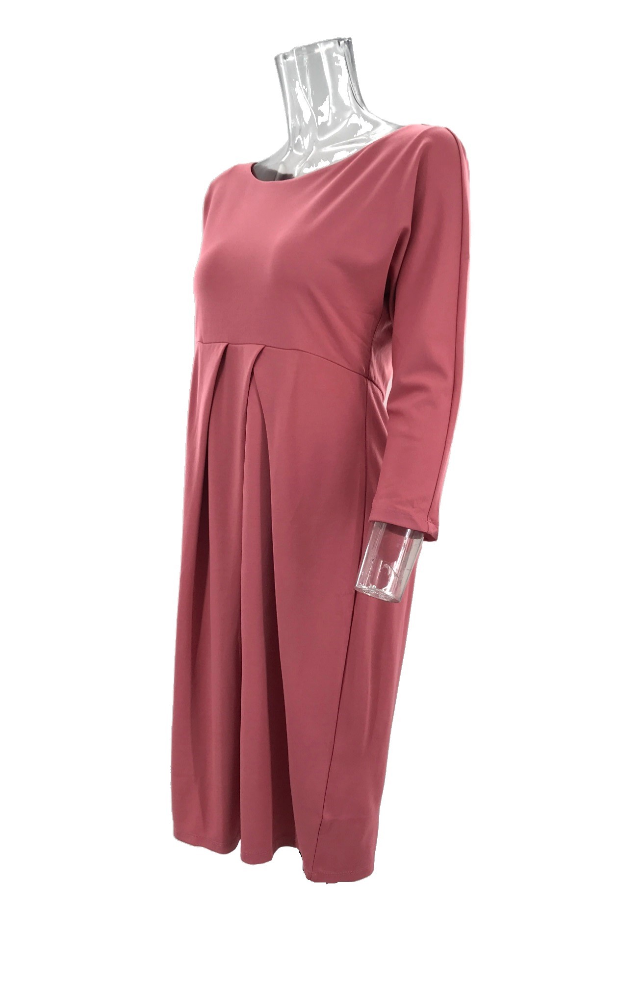 Weekend Max Mara Pleated Dress In Red