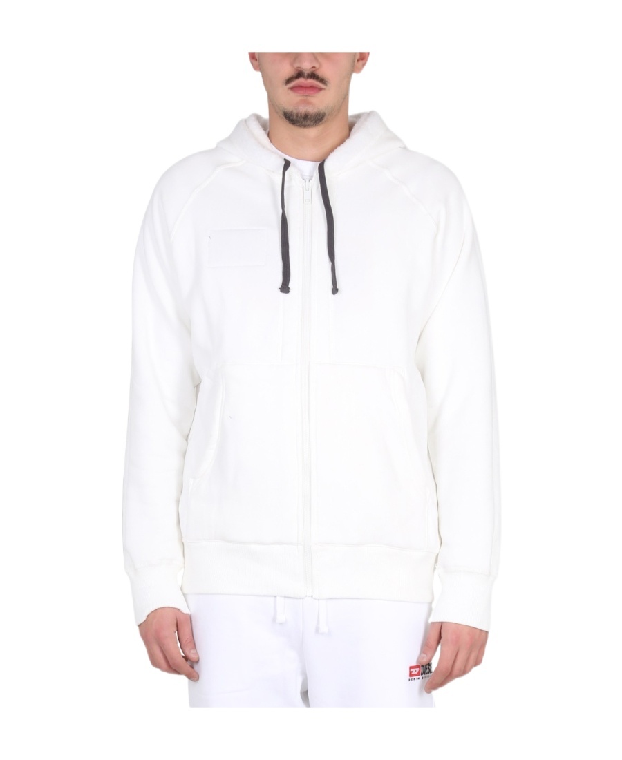 Diesel Sweatshirt With Logo In White