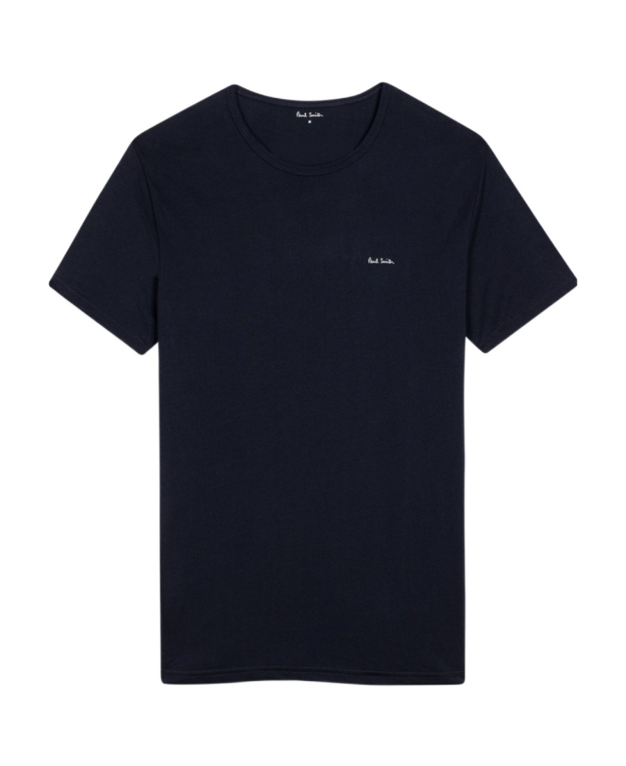 Paul Smith 5 Pack Mens Script Logo T-shirts In Black