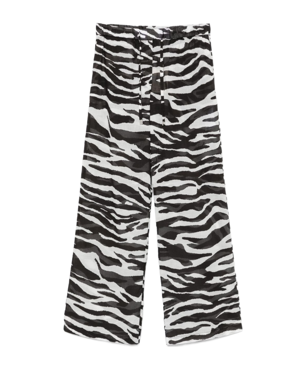 Shop Attico Print Sheer Trousers