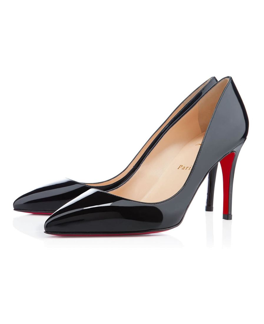 Christian Louboutin Pigalle Pointed Toe Pumps In Black