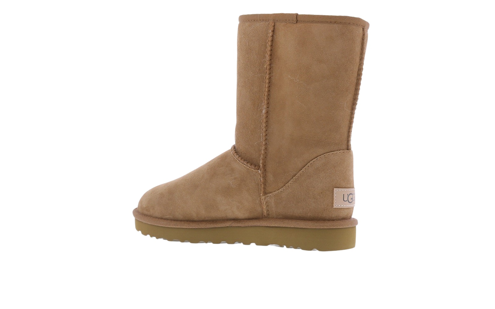 Ugg Logo Boots In Brown