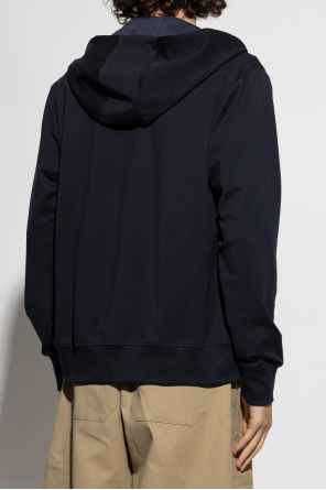 Paul Smith Zip-up Hoodie In Black